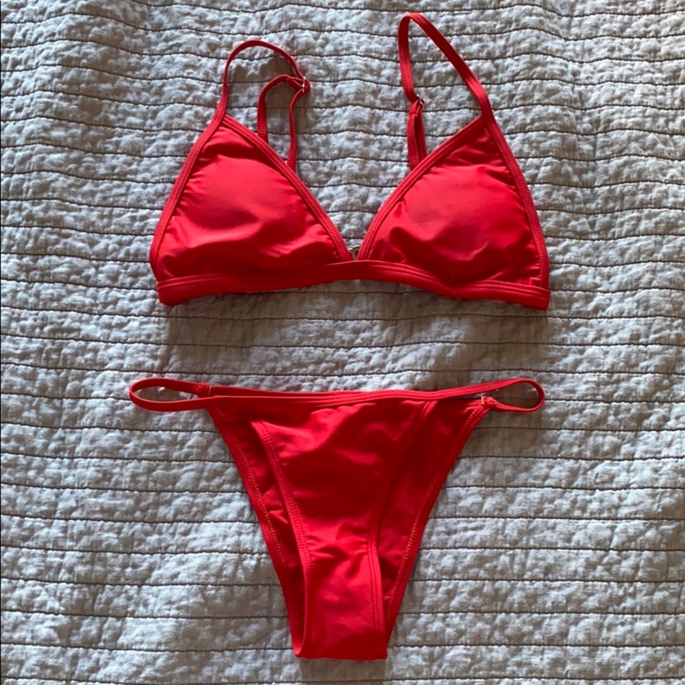 NWOT Shein Red Bikini NEVER BEEN WORN